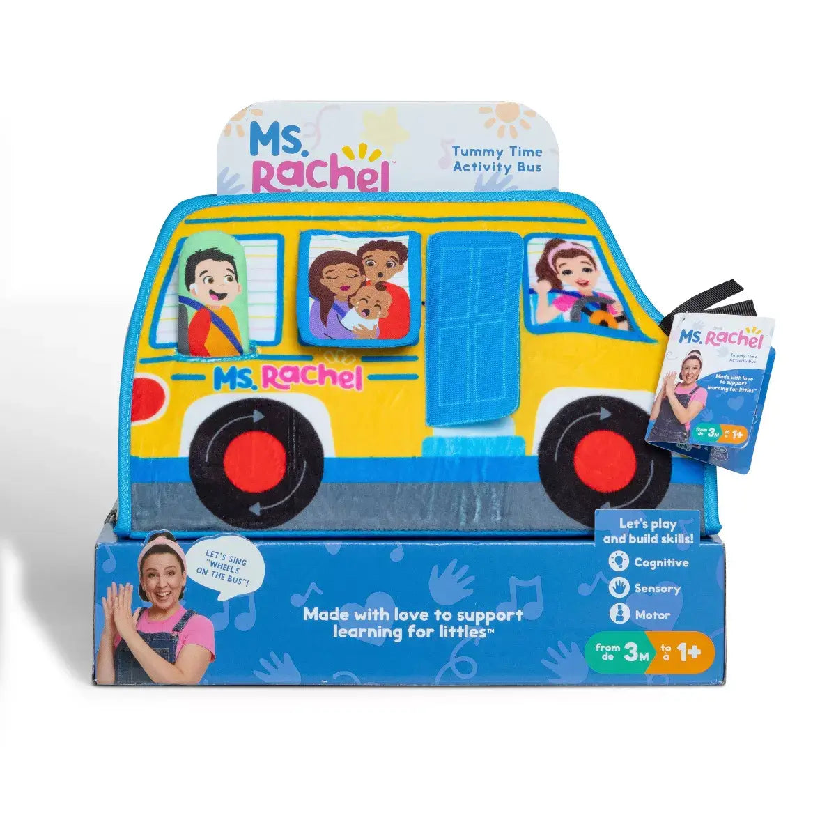 Buy Ms Rachel Tummy Time Activity Bus Baby Toy | Yallatoys.com