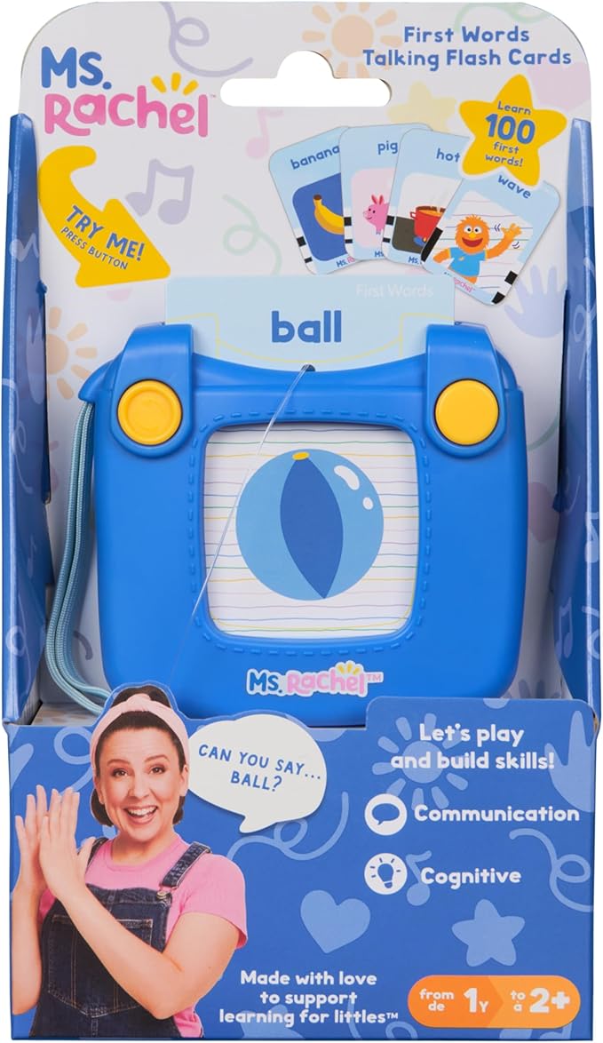 Buy Ms Rachel First Words Talking Flash Cards | Yallatoys.com