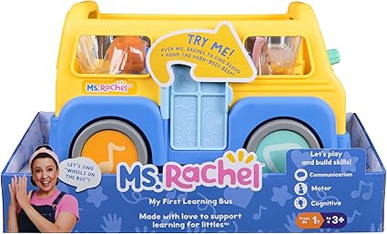 Buy Ms Rachel Official My First Learning Electronic School Bus | Yallatoys.com
