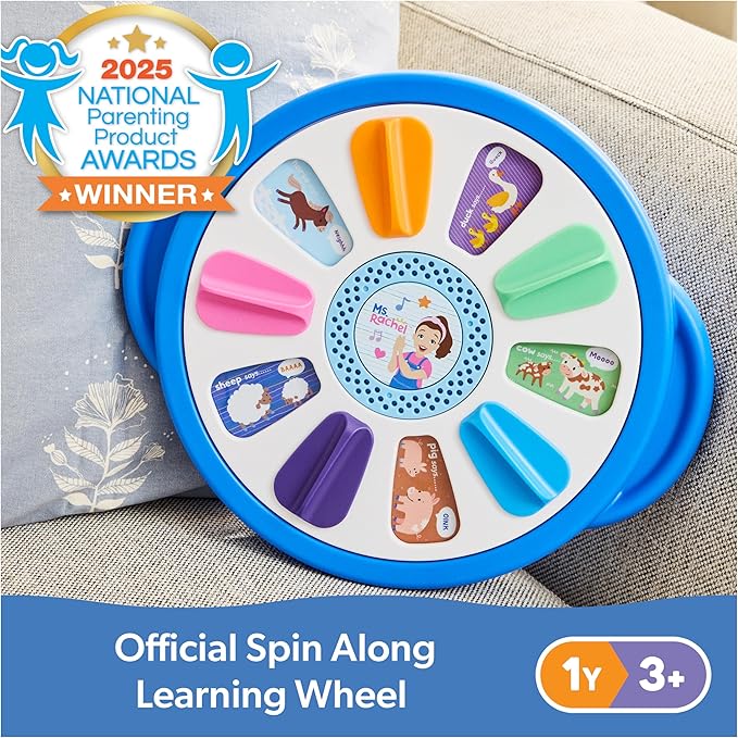 Buy Ms Rachel Spin and Sing Learning Wheel | Yallatoys.com
