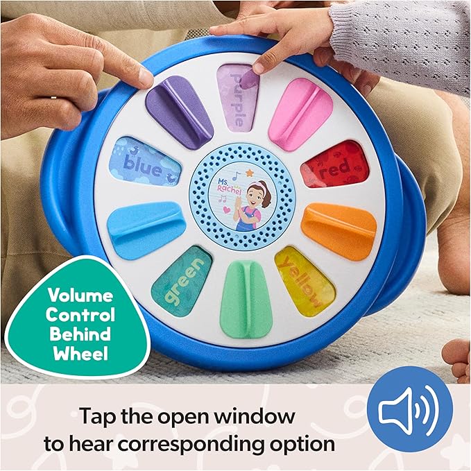 Buy Ms Rachel Spin and Sing Learning Wheel | Yallatoys.com