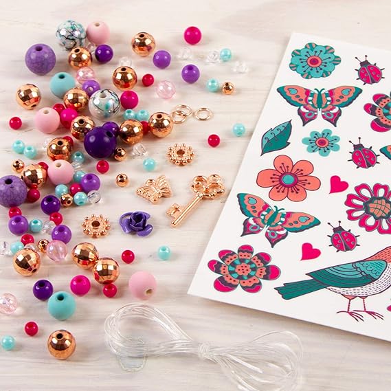 Buy Make It Real Bedazzled Charm Bracelets Blooming Creativity  | Yallatoys.com