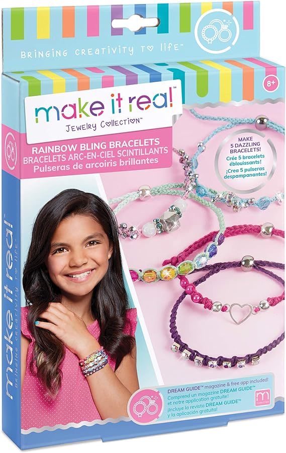Buy Make It Real Rainbow Bling Bracelets | Yallatoys.com