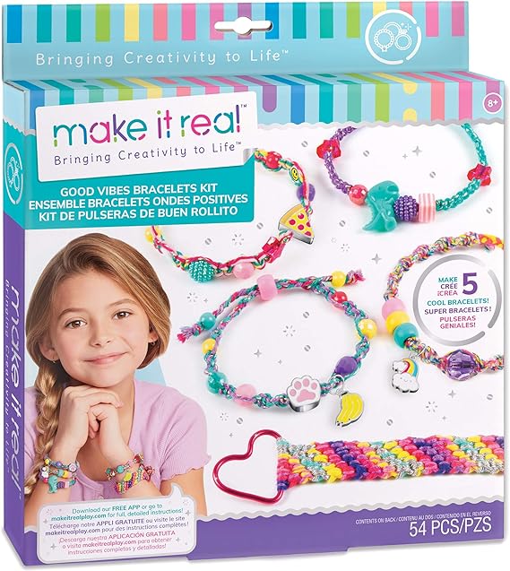 Buy Make It Real Good Vibes Bracelets Kit | Yallatoys.com