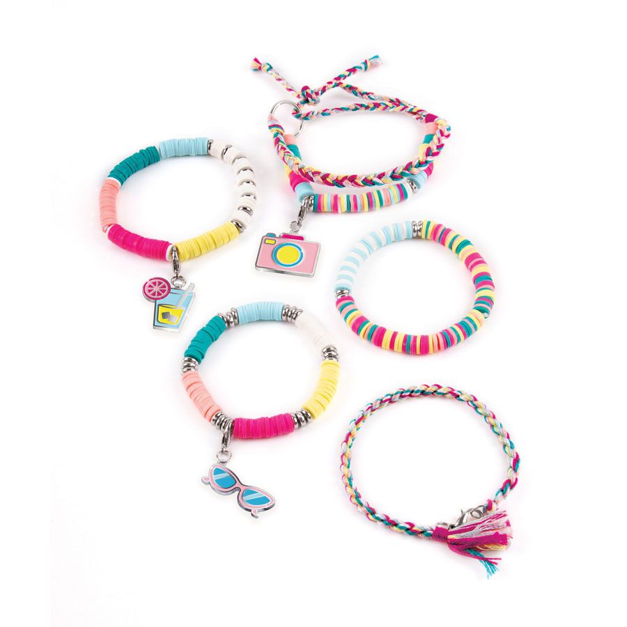 Buy Make It Real Summer Vibes Heishi Bead Bracelets | Yallatoys.com