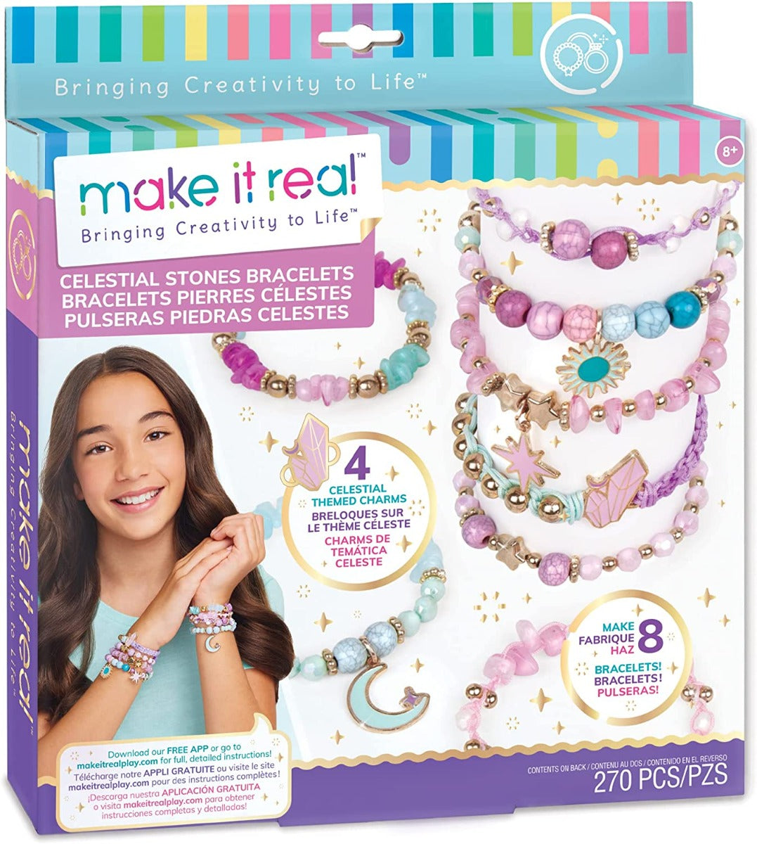 Buy Make It Real Celestial Stones DIY Bracelets | Yallatoys.com