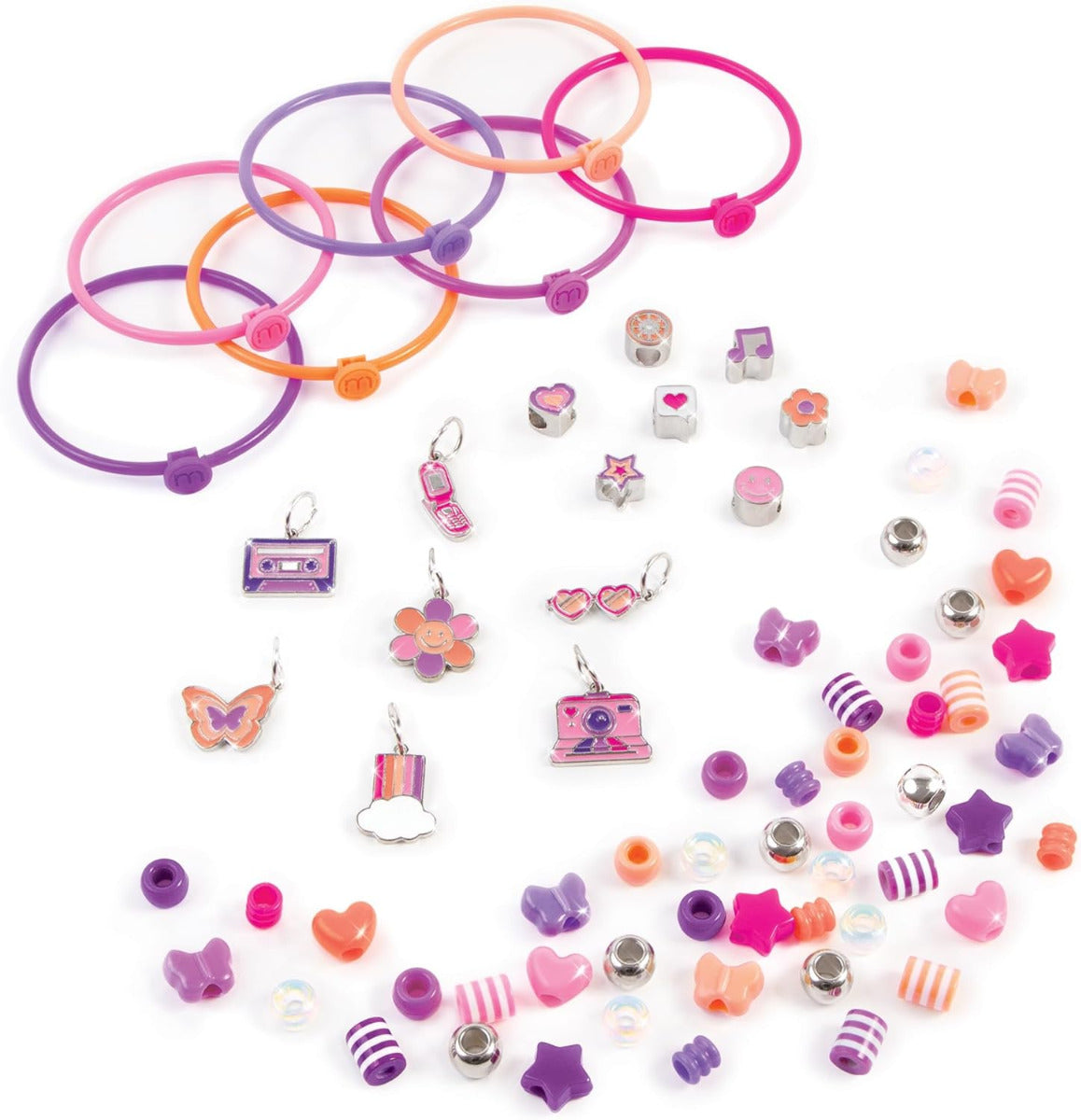 Buy Make It Real DIY Fashion Beaded Bangle Bracelets | Yallatoys.com