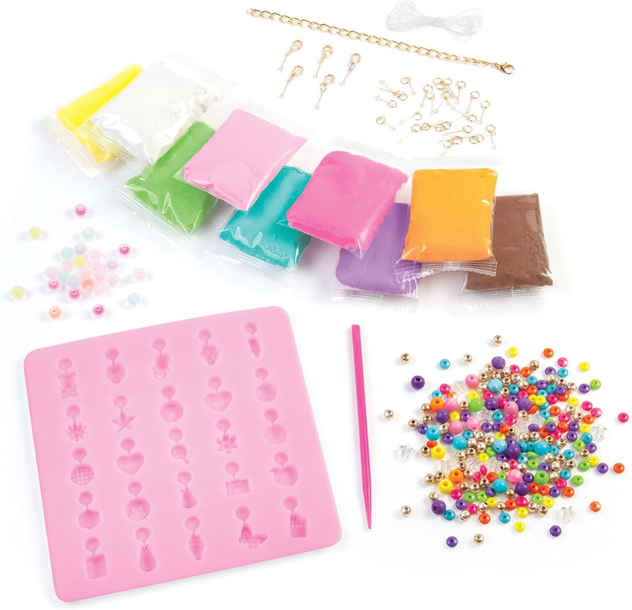 Buy Make It Real Clay Charm DIY Jewelry Kit | Yallatoys.com