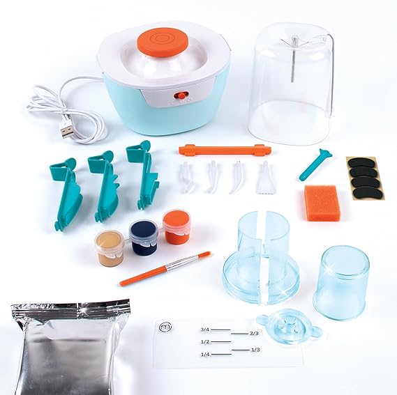 Buy Make It Real Mini Pottery Studio DIY Pottery Kit | Yallatoys.com
