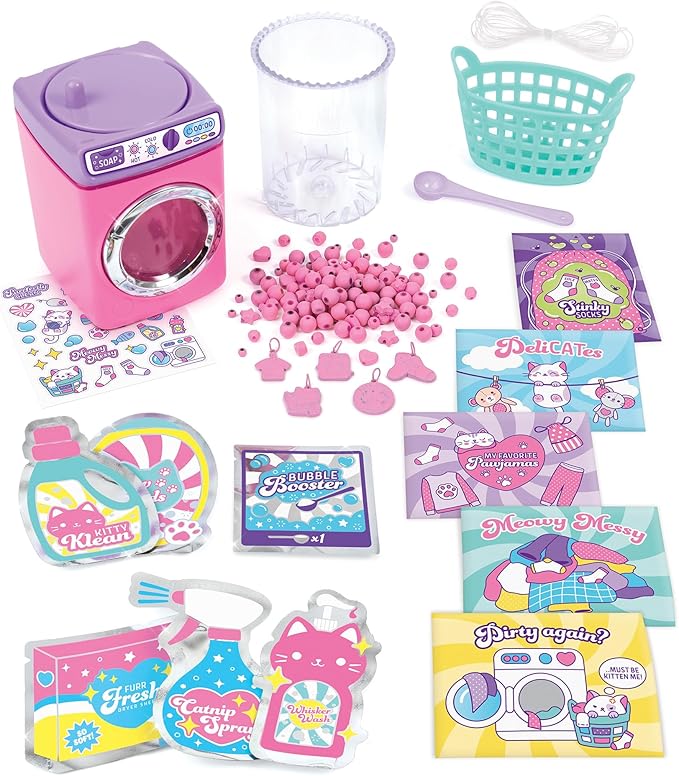 Buy Make It Real Purr FECT Wash N Bead Bracelets 141pc DIY Jewelry Craft Kit | Yallatoys.com