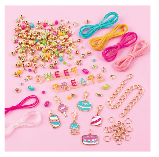 Buy Make It Real Sweet Treats DIY Bracelet Kit | Yallatoys.com