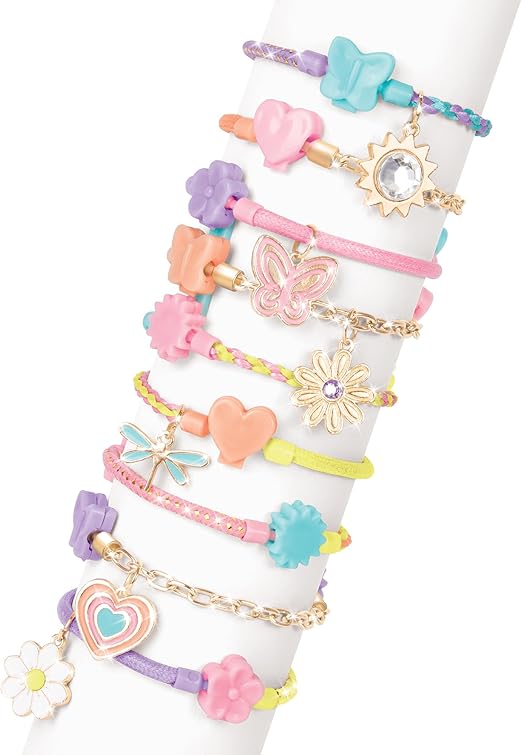 Buy Make It Real Linked Looks  48pc DIY Bracelet Kit Pastel Charms & Connectors | Yallatoys.com