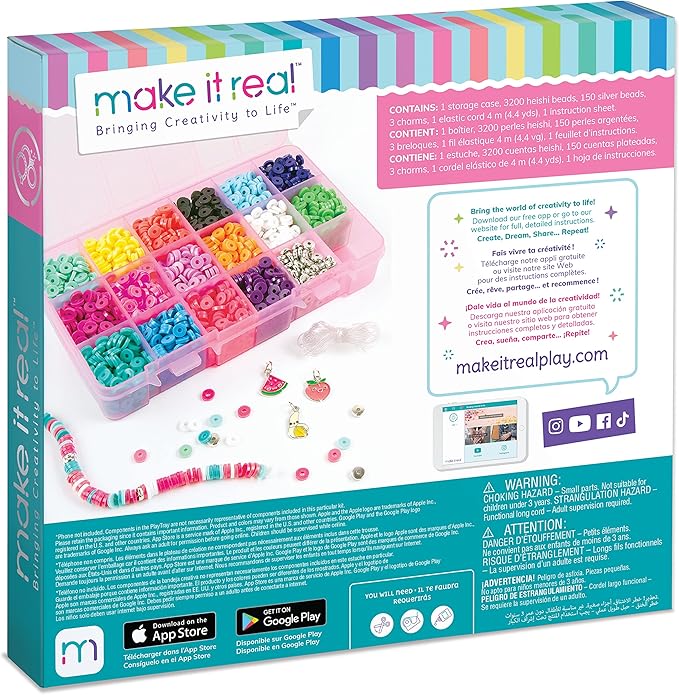 Buy Make It Real Heishi Bead Kit | Yallatoys.com