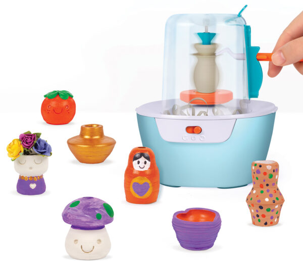 Buy Make It Real Mini Pottery Studio Deluxe Set | Yallatoys.com