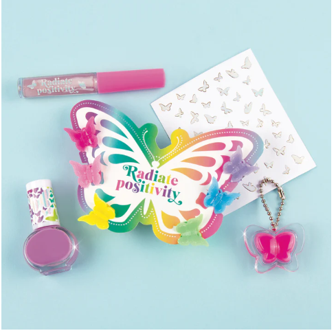 Buy Make It Real Butterfly Dreams Cosmetic Set | Yallatoys.com