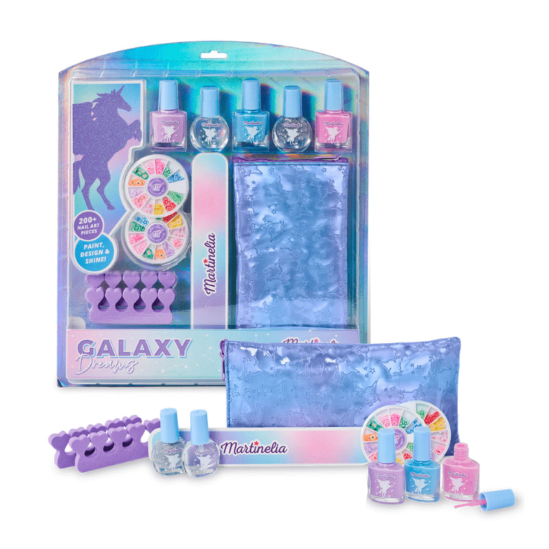 Buy Martinelia Galaxy Dreams Nail Set and Cosmetic Bag | Yallatoys.com