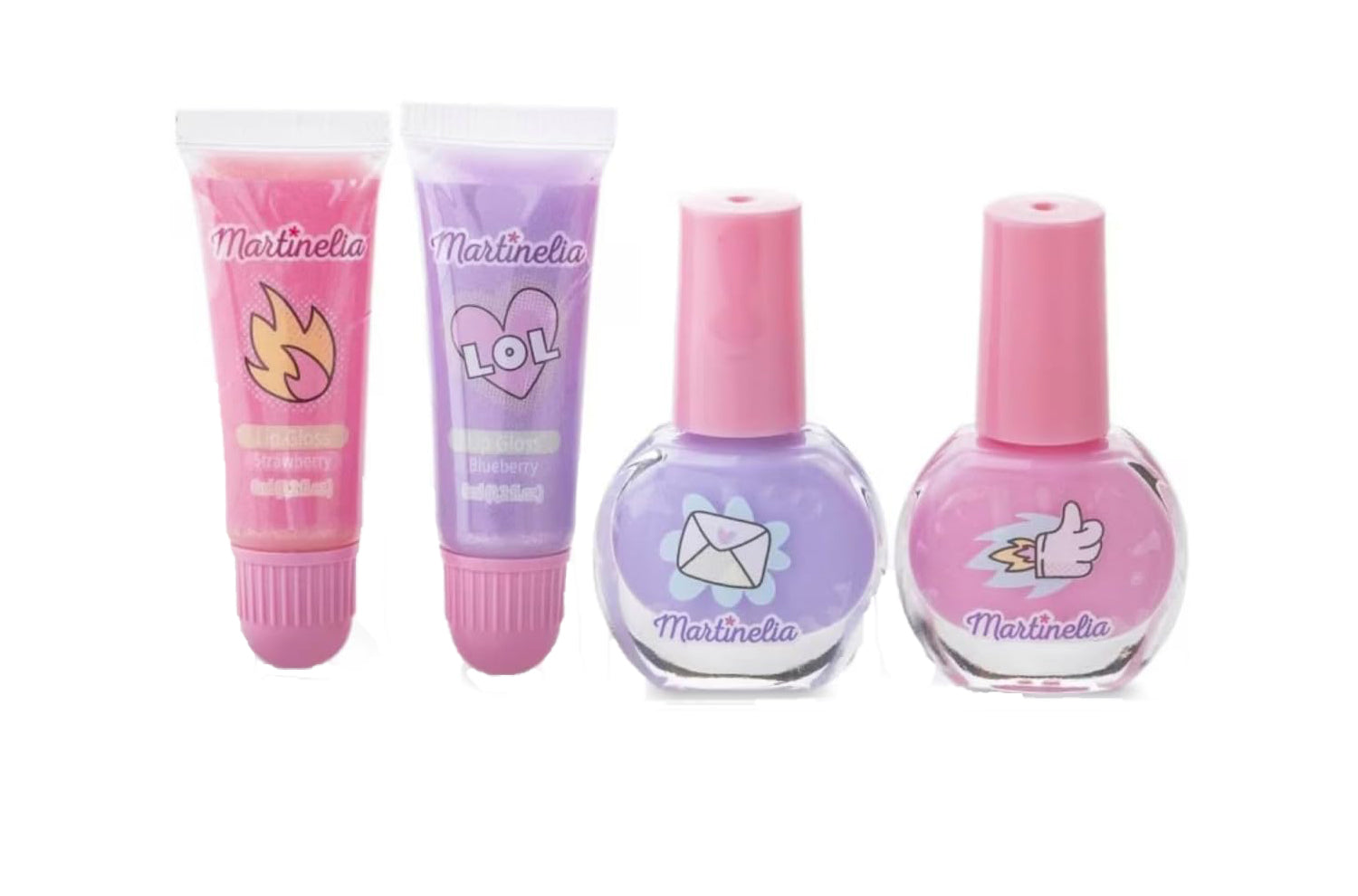 Buy Martinelia Super Girl Nail Polish And Lip Gloss Bag | Yallatoys.com