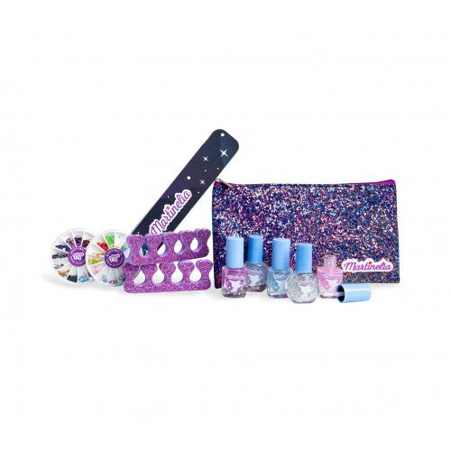 Buy Martinelia Galaxy Dreams Nail Set and Cosmetics Bag | Yallatoys.com