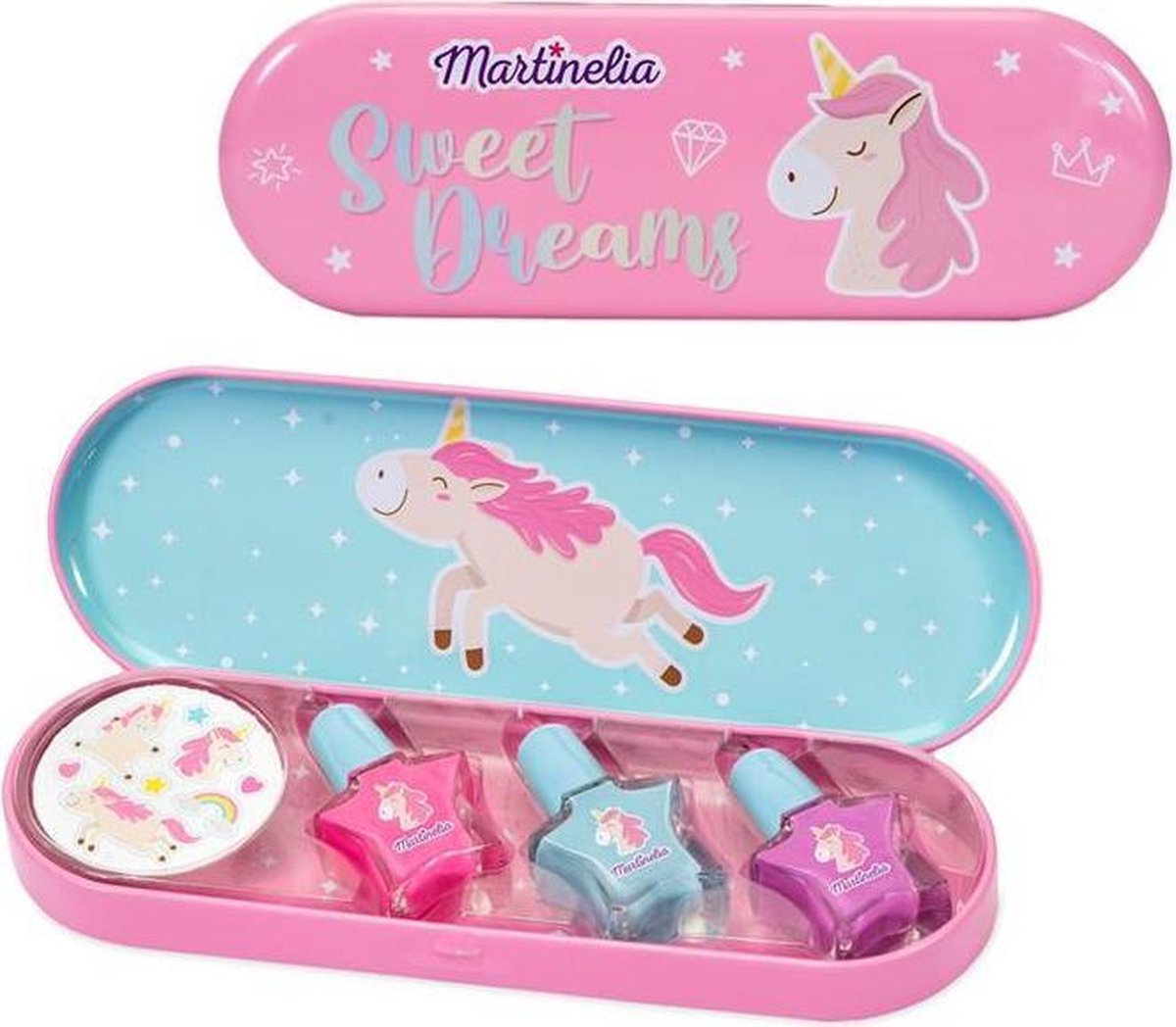 Buy Martinelia Little Unicorn Nail Polish with Sticker (Sold Separately Subjected to Availability) | Yallatoys.com