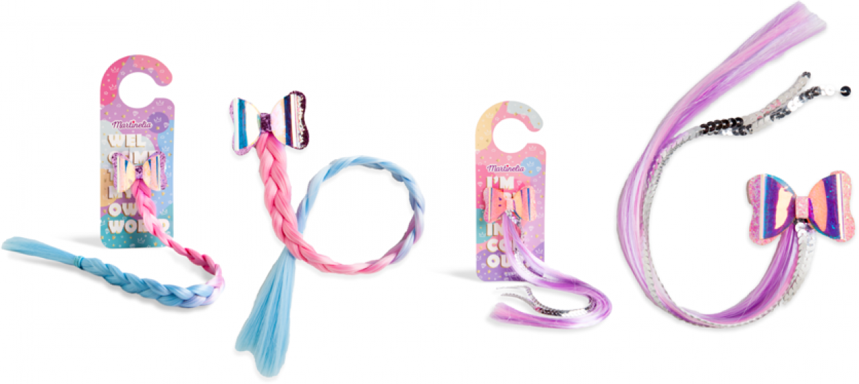 Buy Martinelia Shaped Hair Clips Extension (Sold Separately Subjected to Availability) | Yallatoys.com
