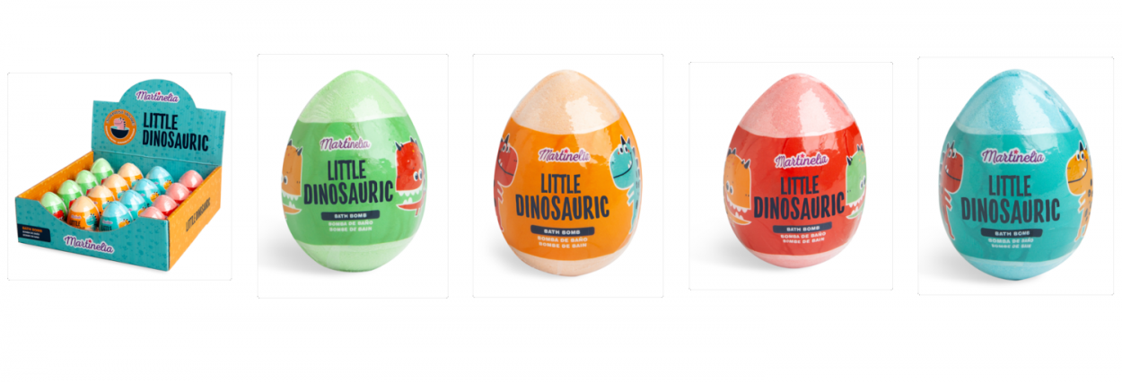 Buy Martinelia Little Dinorassic Surprise Bath Bomb (Sold Separately Subjected to Availability) | Yallatoys.com