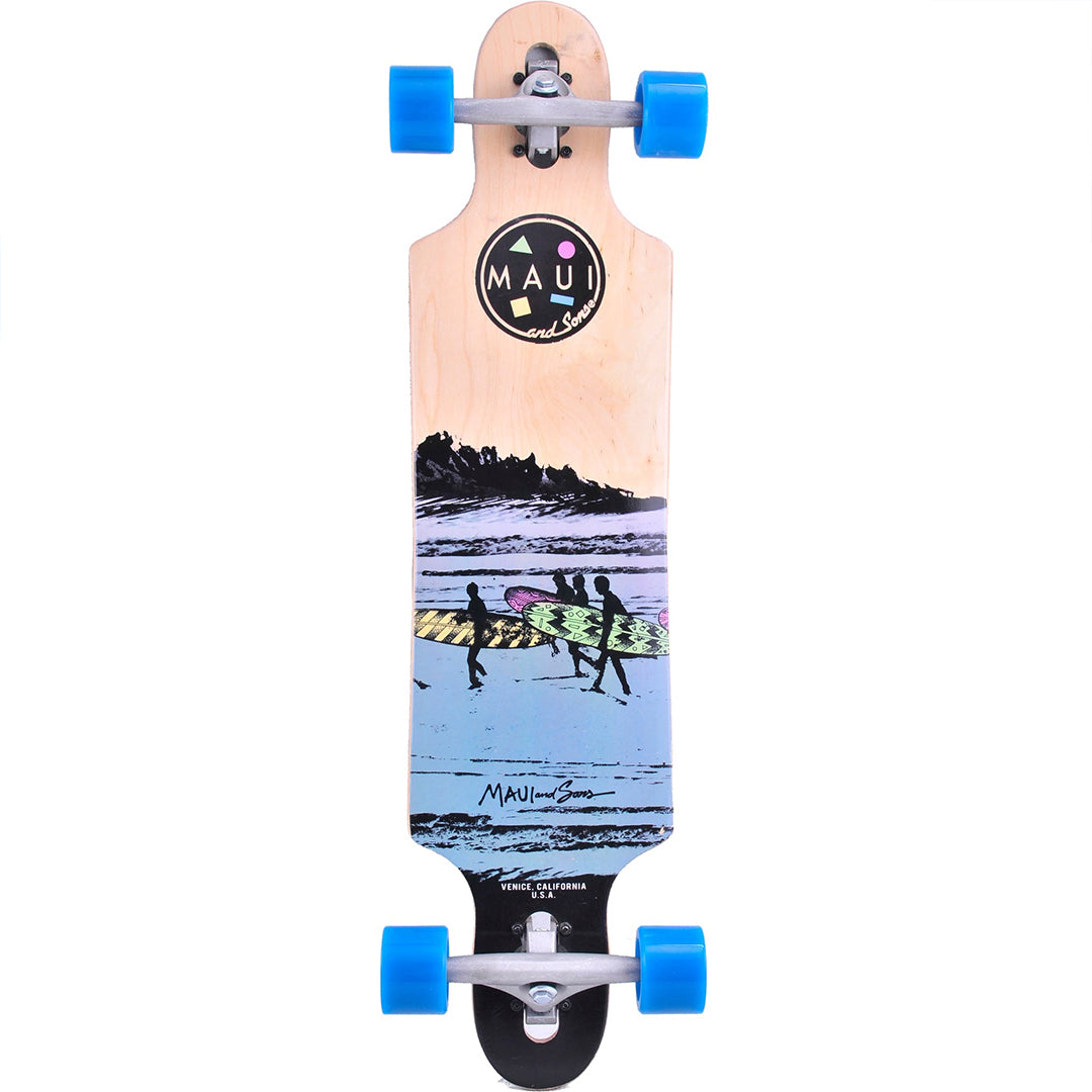 Buy Maui Drop Through Search 4 Surf Skateboard | Yallatoys.com