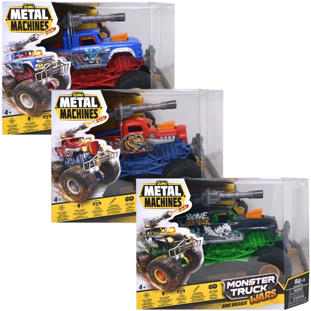 Buy Metal Machines Monster Wheels Series 1 (Sold Separately Subject to Availability) | Yallatoys.com