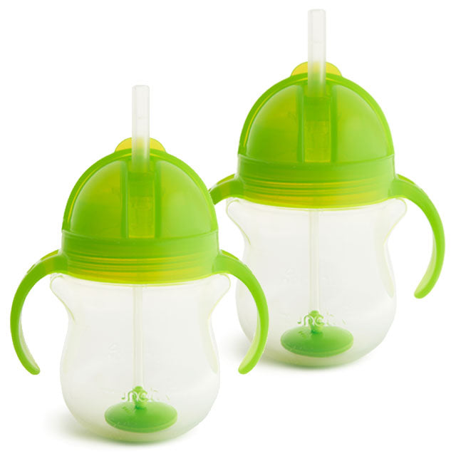 Munchkin - Clean Tip & Sip Cup 1pk 7oz- Green Munchkin Yallatoys