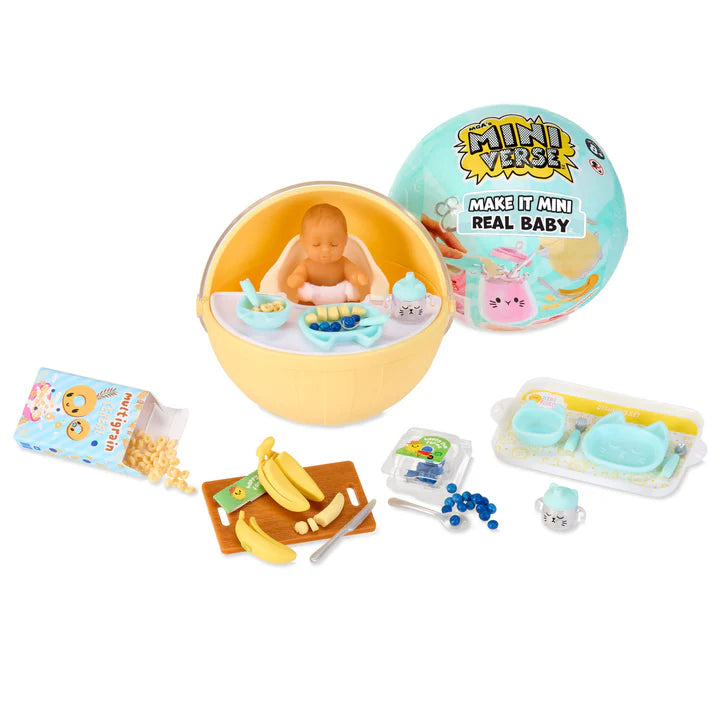 Buy Miniverse Make It Mini Real Baby Food (Sold Separately Subjected to Availability) | Yallatoys.com