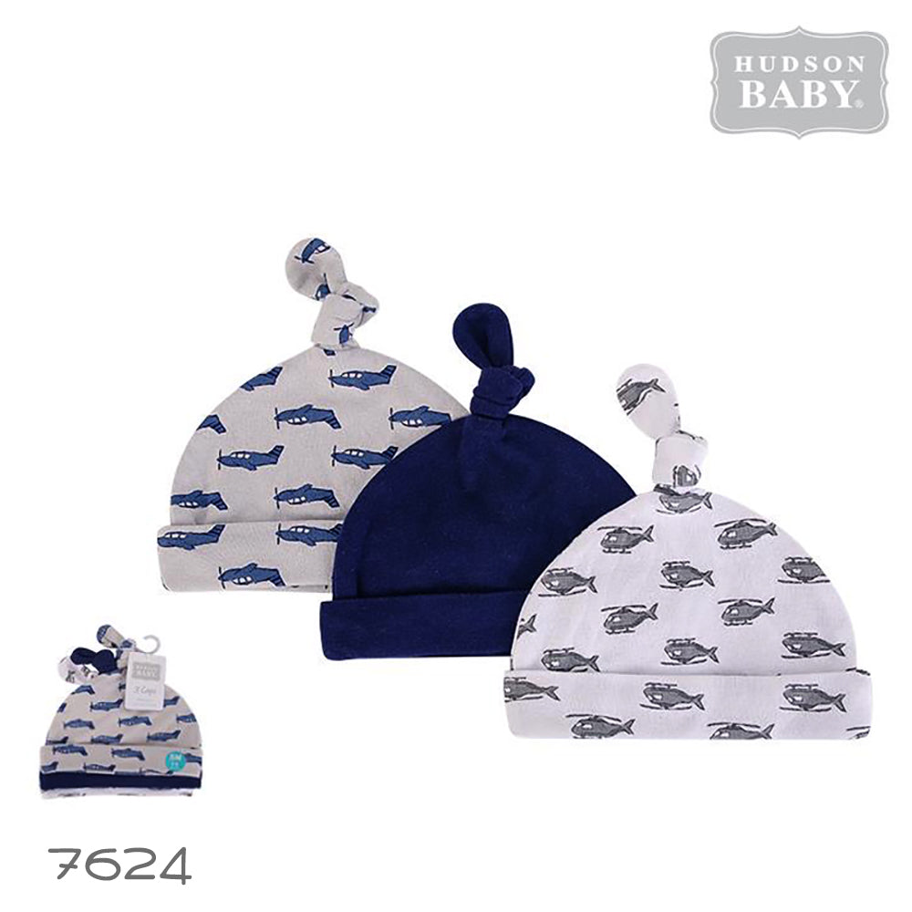 Hudson Baby  Cap 3Pcs Set - 1 Hudson Baby Yallatoys