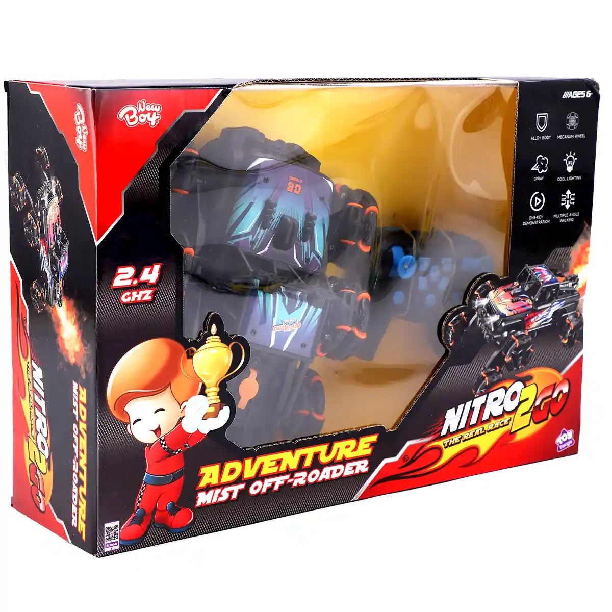 Buy Nitro2Go Adventure Mist Off-Road Car | Yallatoys.com