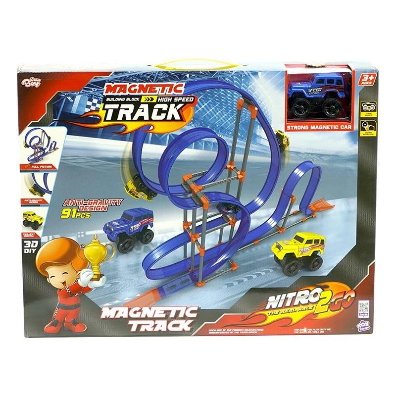 Buy Nitro2Go Magnetic Track 91pcs | Yallatoys.com