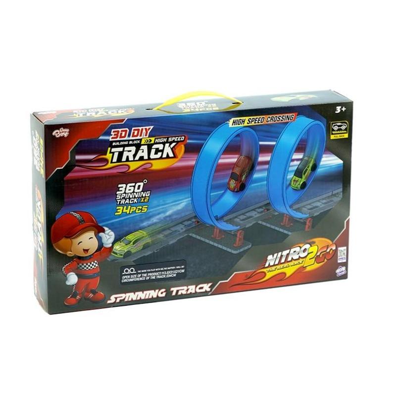 Buy Nitro2Go Spinning Track 34pcs | Yallatoys.com