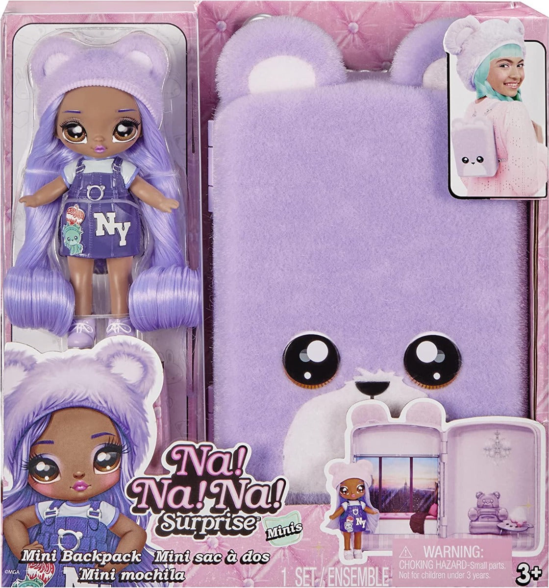 Buy Na Na Na Surprise Mini Backpack Playset City Bear | Yallatoys.com