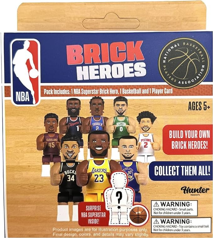 Buy NBA Brick Hero Figures (Sold Separately Subjected to Availability) | Yallatoys.com