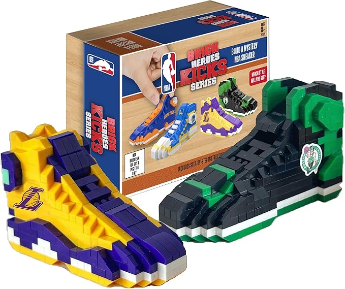 Buy NBA Brick Heroes Kicks Series Small Collectible Building Mystery Sneaker 300Pcs (Sold Separately Subjected to Availability) | Yallatoys.com