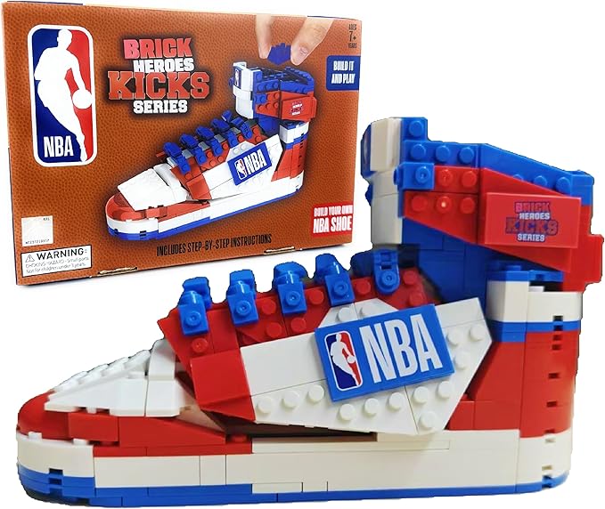 Buy NBA Brick Heroes Kicks Large Collectible Building Sneaker 500Pcs (Sold Separately Subjected to Availability) | Yallatoys.com