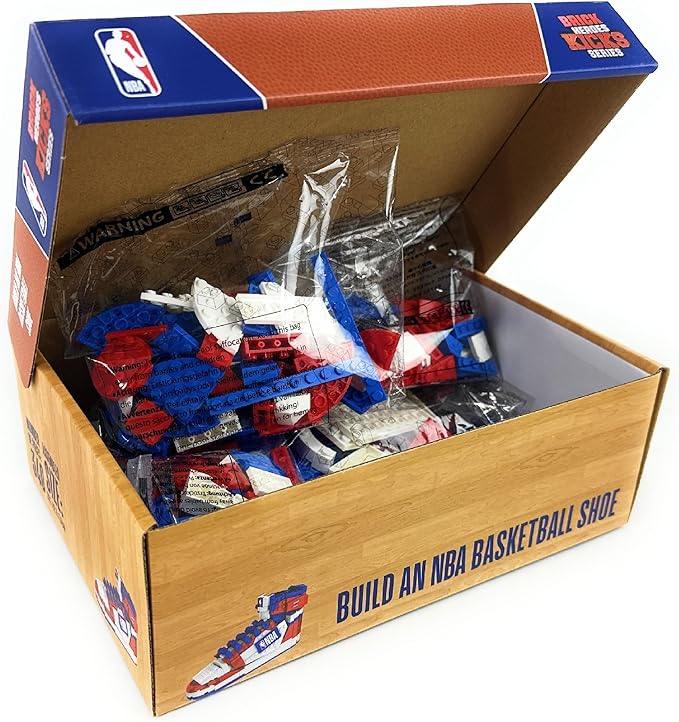 Buy NBA Brick Heroes Kicks Large Collectible Building Sneaker 500Pcs (Sold Separately Subjected to Availability) | Yallatoys.com