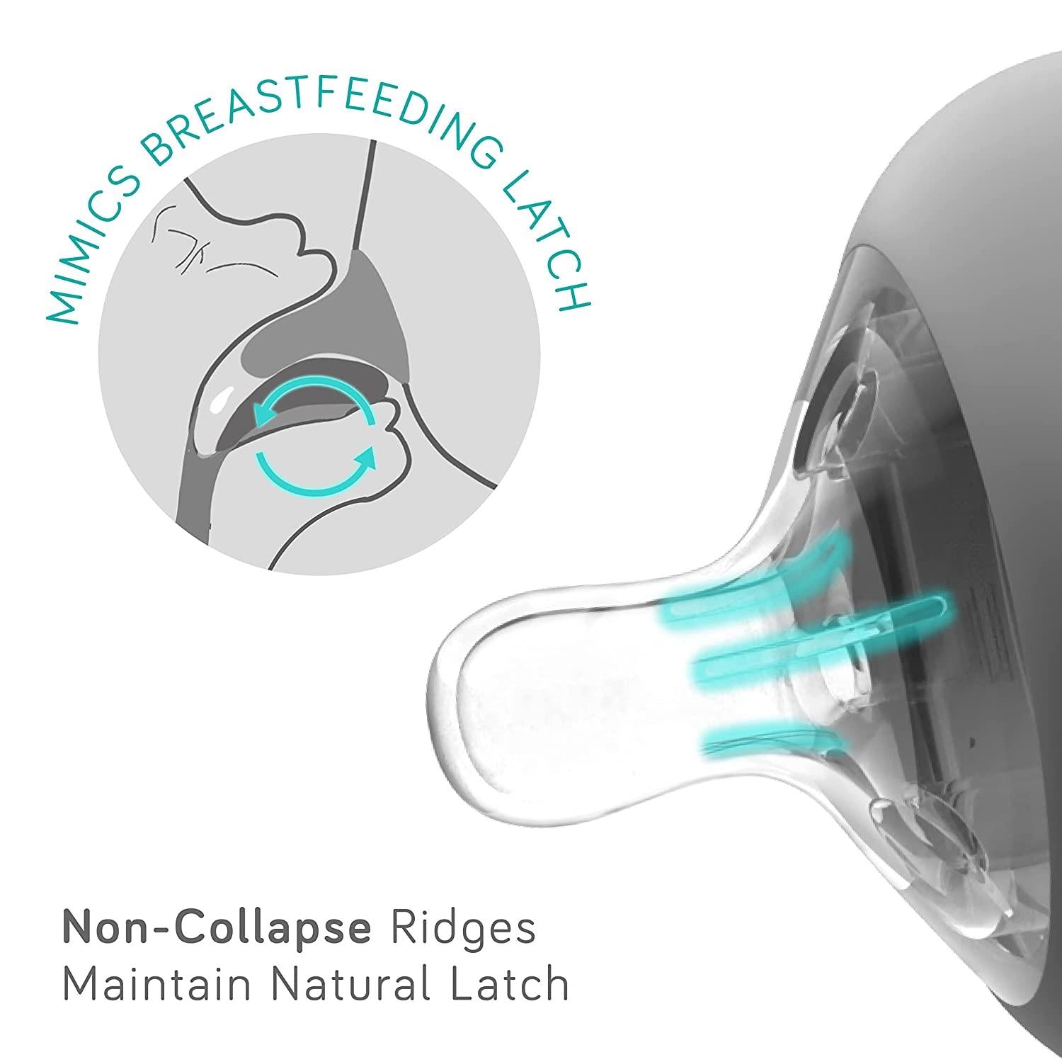 Nanobebe Silicone Nipples Twin Pack Fast Flow Nanobebe Yallatoys