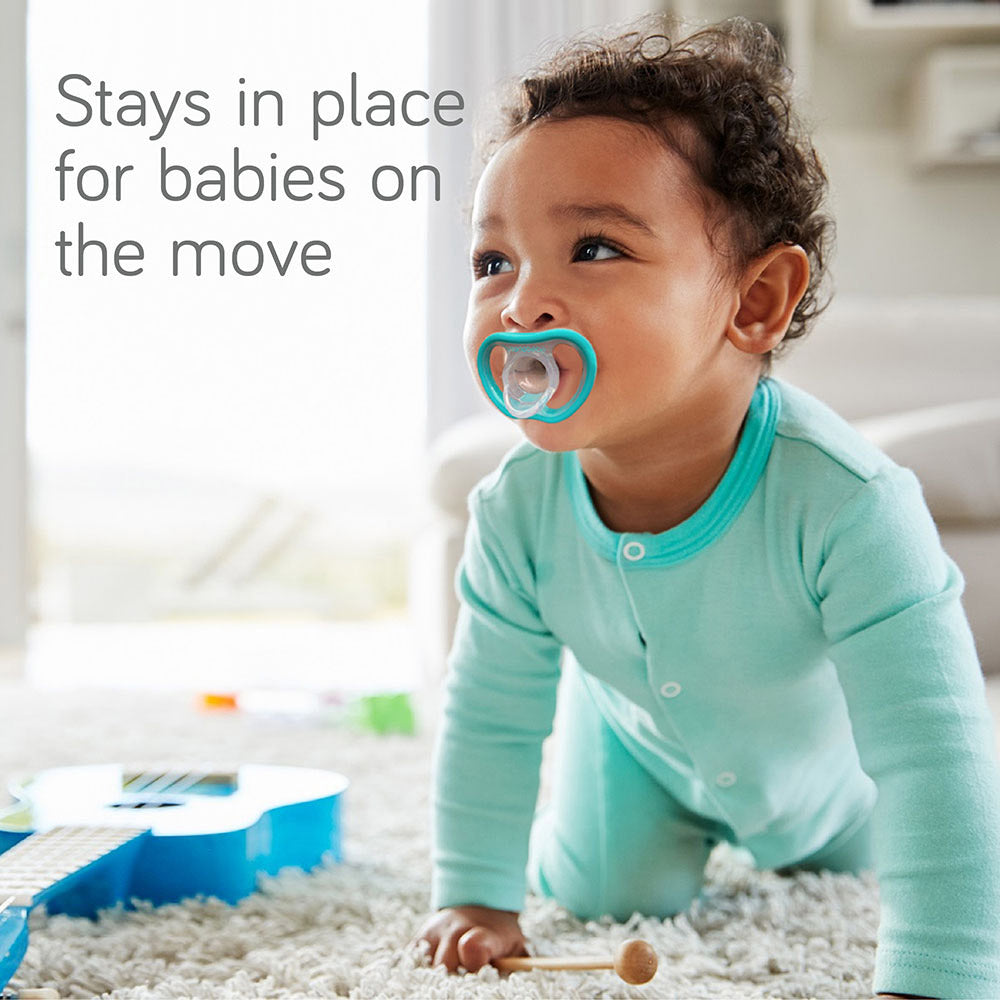 Nanobebe Flexy Pacifier 4 Pack     0 3M  Grey+Teal Nanobebe Yallatoys