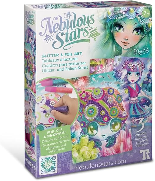 Buy Nebulous Stars Glitter Foil Art | Yallatoys.com