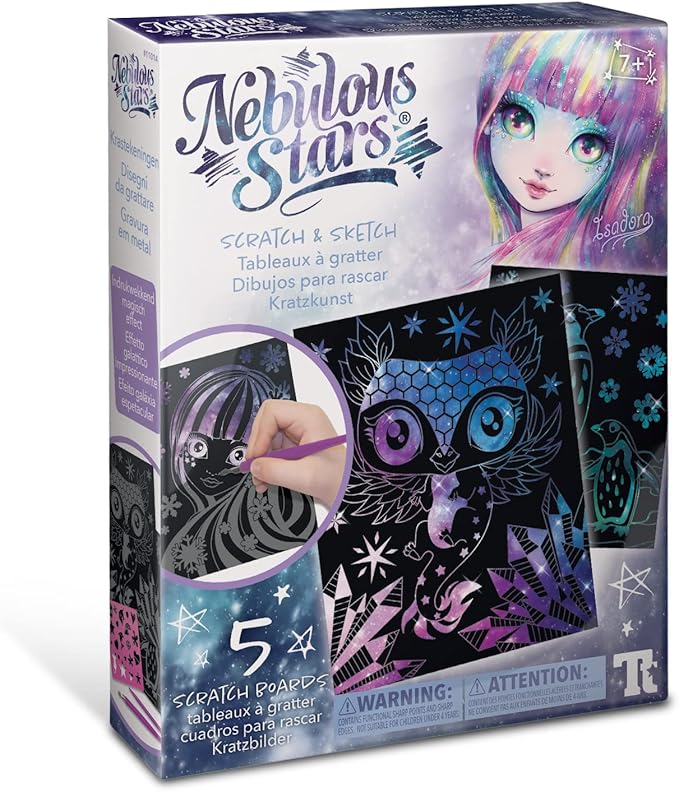 Buy Nebulous Stars Scratch & Sketch Art Set | Yallatoys.com