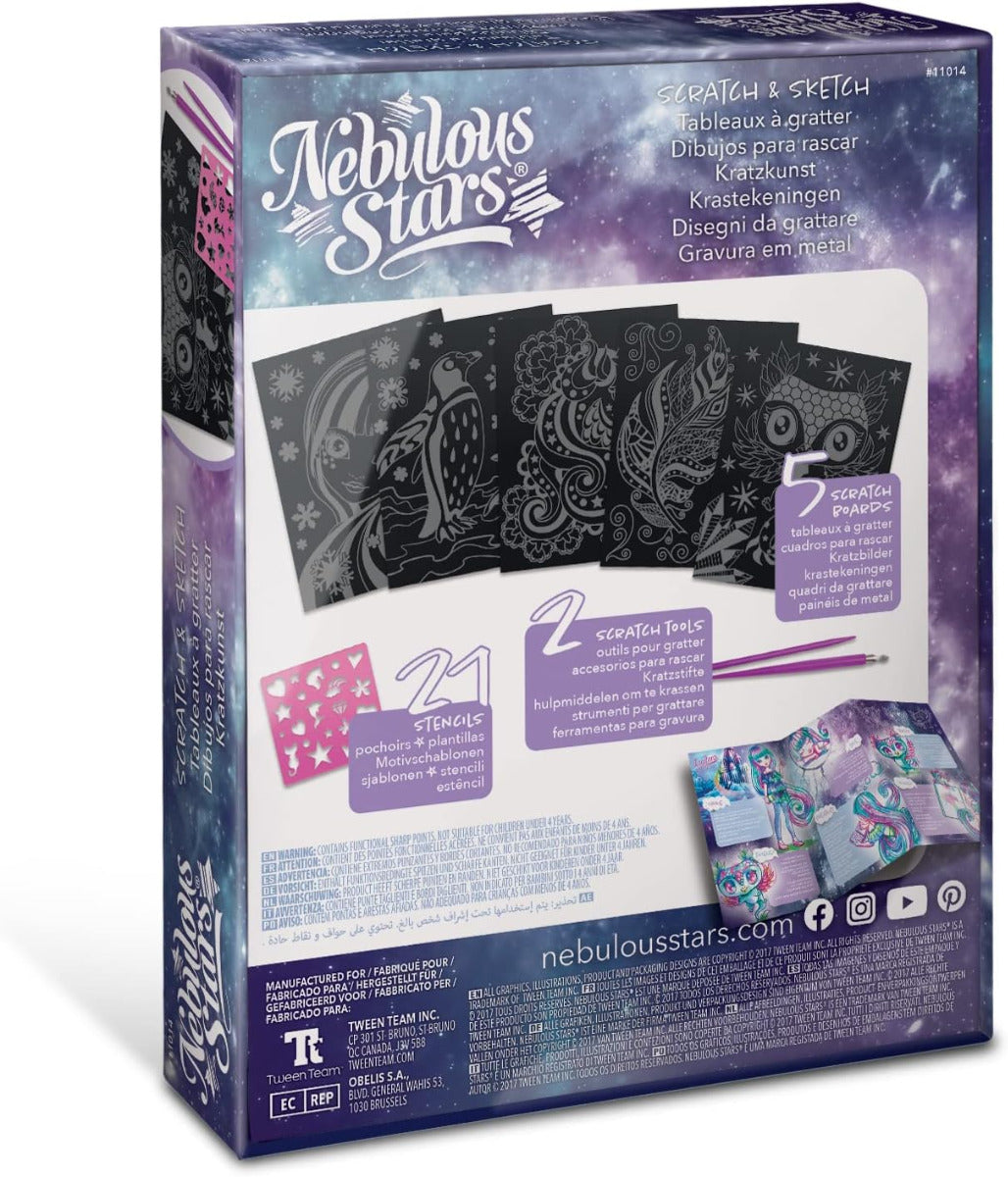Buy Nebulous Stars Scratch & Sketch Art Set | Yallatoys.com