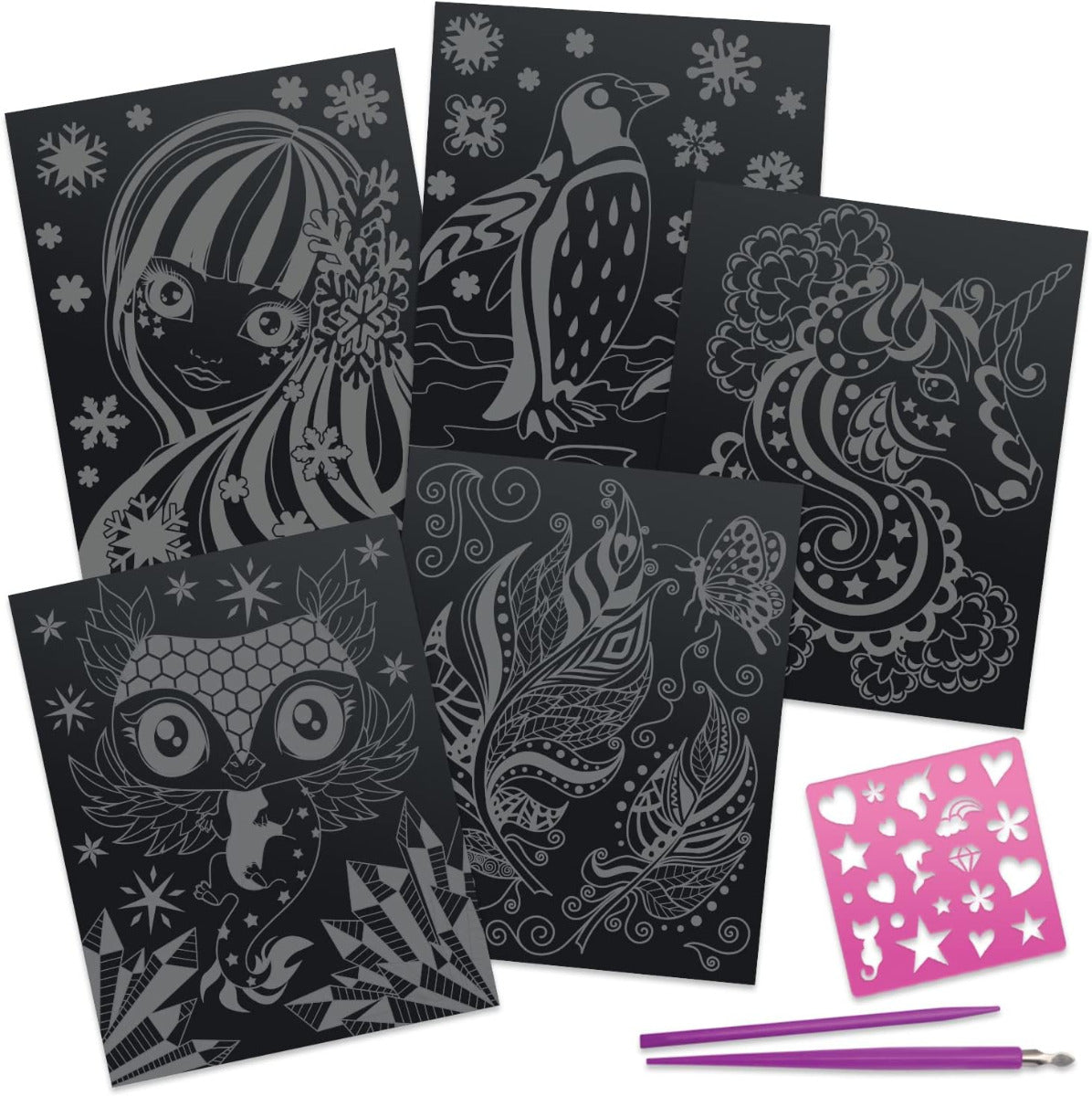 Buy Nebulous Stars Scratch & Sketch Art Set | Yallatoys.com