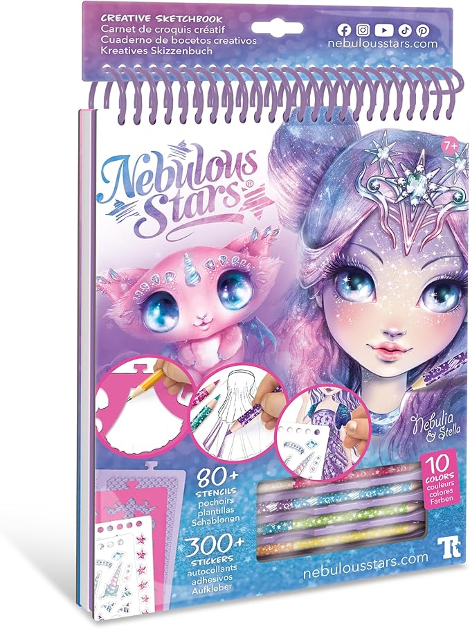 Buy Nebulous Stars Creative Kids Sketchbook Set | Yallatoys.com