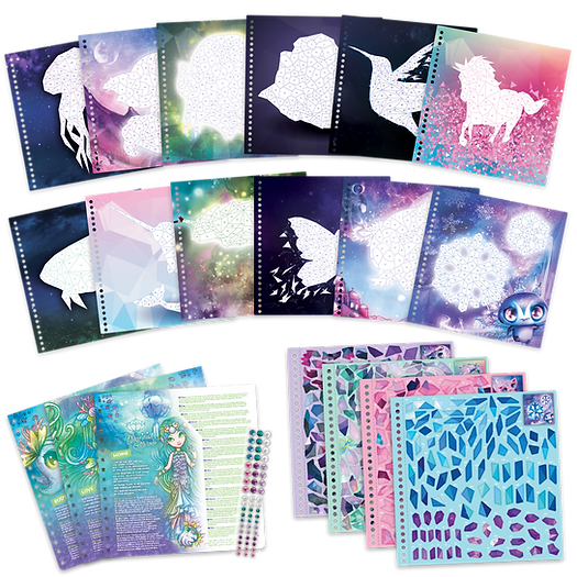 Buy Nebulous Stars Sticker By Number | Yallatoys.com