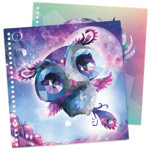 Buy Nebulous Stars Sticker By Number | Yallatoys.com