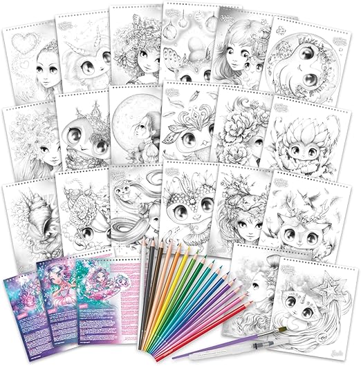 Buy Nebulous Stars Watercoloring Book Set | Yallatoys.com
