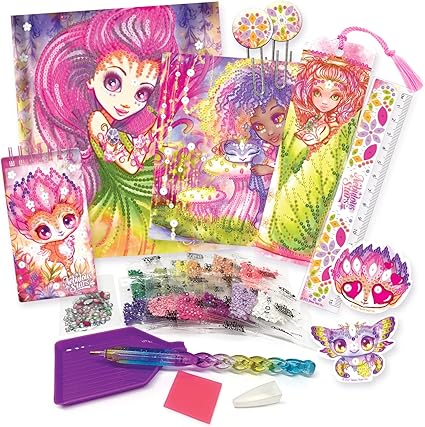 Buy Nebulous Stars Dazzle By Number Stationery | Yallatoys.com
