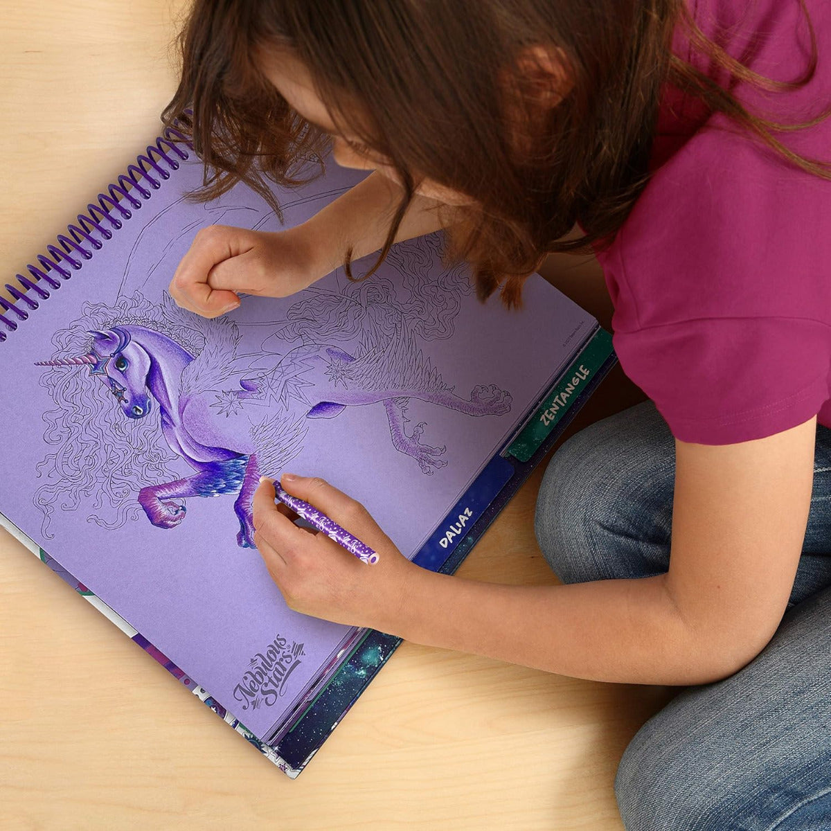 Buy Nebulous Stars Large Sketchbook Space Fantasy Horses Firiaz & Daliaz | Yallatoys.com
